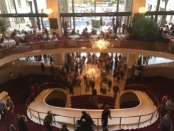 The interior of the Metropolitan Opera House.